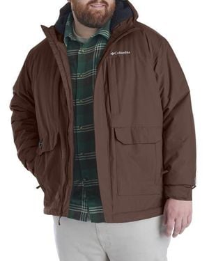 Columbia Big & Tall Landroamer Lined Jacket - Brown