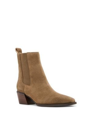 Blondo Dusi Leather Chelsea Bootie - Brown