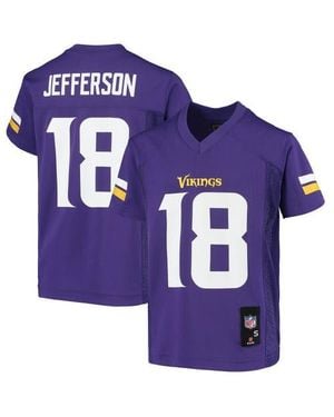Outerstuff Youth Justin Jefferson Minnesota Vikings Replica Player Jersey - Purple