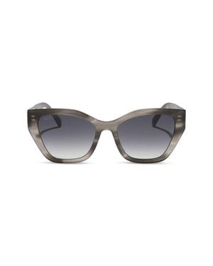 DIFF Evie 54Mm Cat Eye Sunglasses - Gray