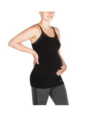 Modern Eternity Maternity Hannah Rayon Yoga Nursing Tank - Black