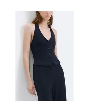 Mango Halter Vest - Blue