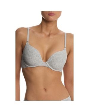 Natori Bliss Cotton Covertible T-Shirt Bra - Blue