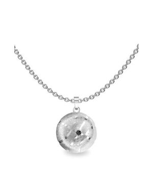 Paskal The Basketball Crooked Ball Diamond Necklace - Metallic