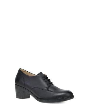 Dansko Lace-Up Oxford Platform Pump - Black