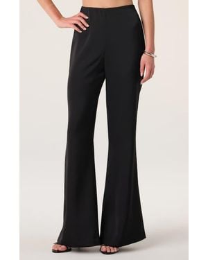Astr Keona Flare Leg Pants - Black