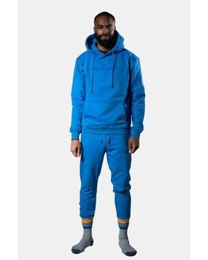 Woodpecker Cotton Sweatsuit - Blue