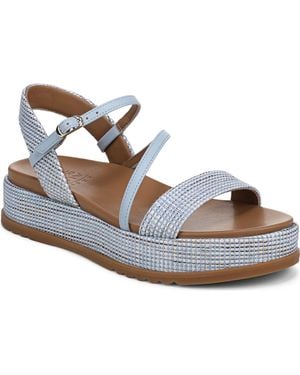 Naturalizer Zayda Platform Sandal - Blue