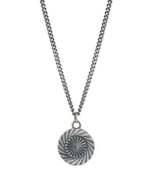 Degs & Sal Recycled Sterling Pendant Necklace - White