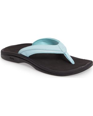 Olukai Ohana Flip Flop - Black