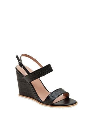 Linea Paolo Edith Wedge Sandal - Black