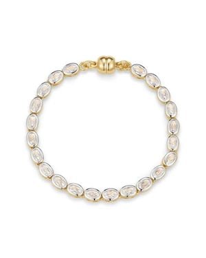 Luv Aj The Palais Tennis Bracelet - Metallic