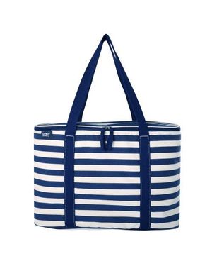 Lands' End Rectangular Large Cooler Bag Insulated 8 Gal - Blue