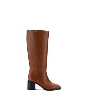 Larroude Ricky Boot - Brown
