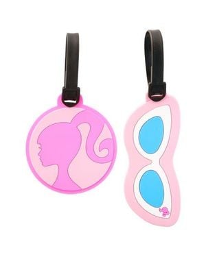 Barbie Stylish Luggage Tags, 4 Pack - Pink