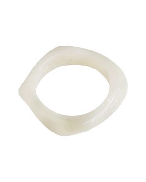 Panacea Resin Bangle - White