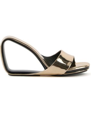 United Nude Mobius Hi Sandal - Metallic
