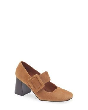 Chocolat Blu Halle Mary Jane Pump - Brown