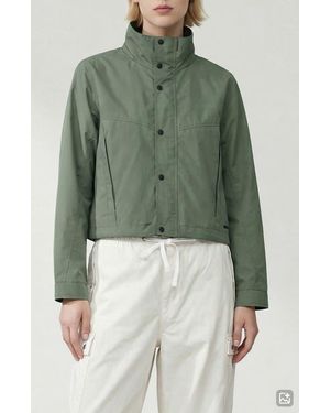 Noize Skyler Short Water Repellent Windbreaker - Green