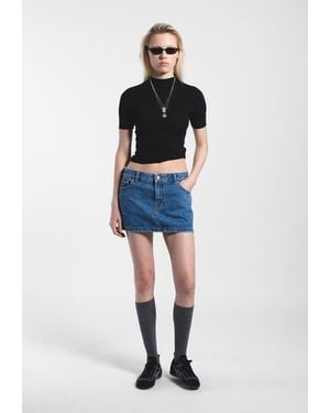 Dr. Denim Tiggy Skirt - Blue