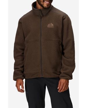 Marmot Wanderer High Pile Fleece Jacket - Brown