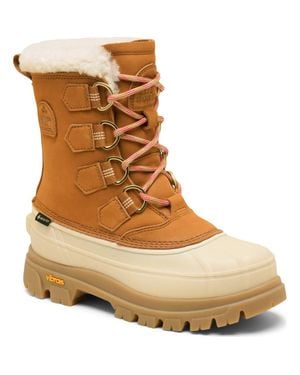Sorel Caribou Horizon Gtx Genuine Shearling Boot - Brown