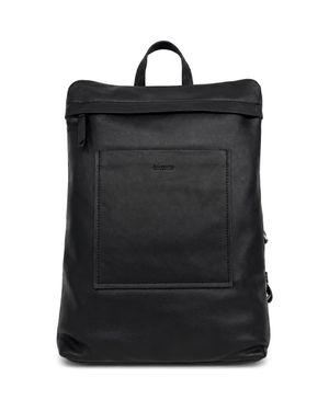 Écotorie Willow Leather Backpack - Black
