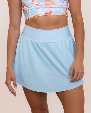Nanis Sea Spray Swim Skirt - Blue