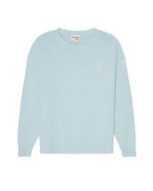 Ellsworth & Ivey Riley Crewneck Sweater - Blue