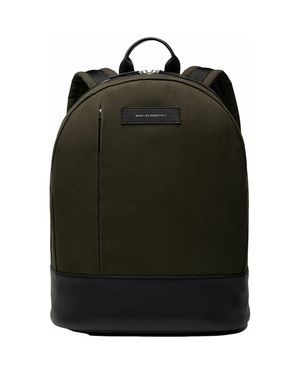 WANT Les Essentiels Kastrup Organic Cotton Canvas Backpack - Black