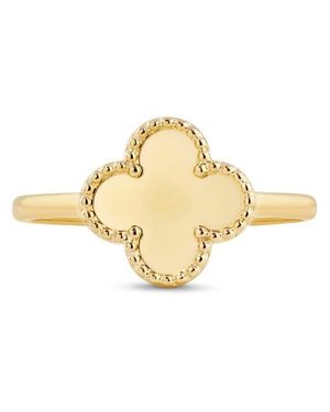 DEVATA Clover Ring - Metallic