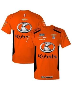 Trackhouse Racing Team Collection Ross Chastain Kubota Uniform T-Shirt - Orange