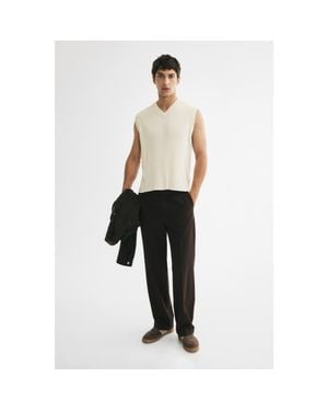 H&M Relaxed-Fit Pants - White