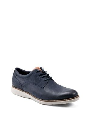 Rockport Garett Plain Toe Derby - Blue