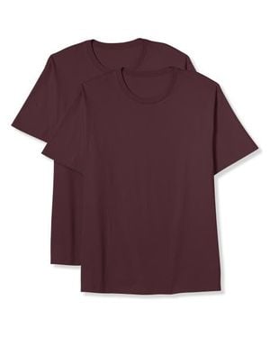 Essentials Big & Tall 2-Pk Tees - Purple