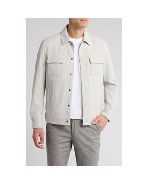 Robert Barakett Fremantle Technical Knit Jacket - Gray