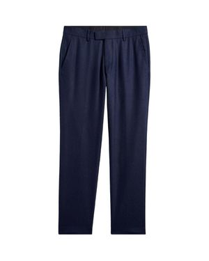 Tiger Of Sweden Tenuta Wool Blend Pants - Blue