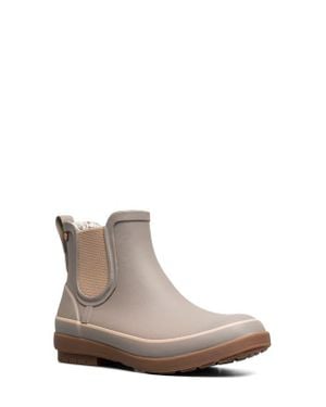 Bogs Amanda Ii Waterproof Insulated Chelsea Rain Boot - Brown