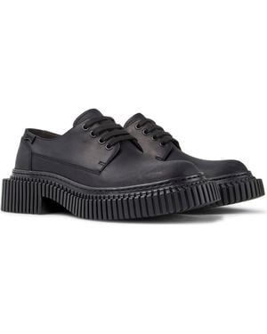 Camper Pix Berlin Leather Derby - Black