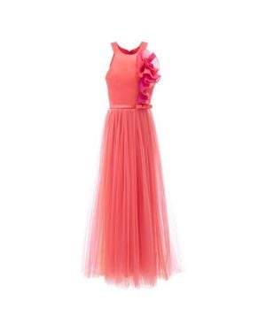 Tulle Malaga Dress - Pink