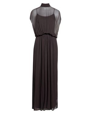STAUD Viviana Shirred Maxi Dress - Multicolor