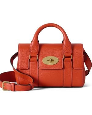 Mulberry Mini Bayswater - Red