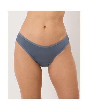Pact Everyday Classic Fit Bikini 5-Pack Made With Organic Cotton - Blue