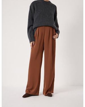 Hush Lya Satin Twill Wide Leg Pants - Multicolor