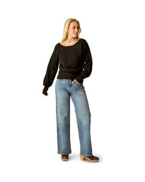 Carve Designs Audrey Wide Leg - Blue