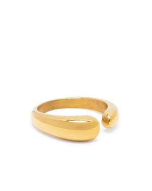 Nialaya Classic Cuff Ring - Metallic