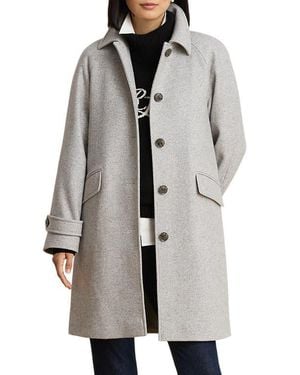 Ralph Lauren Single Breasted Coat - Gray
