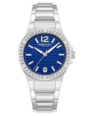 Kenneth Cole Glenville Bracelet Watch, 32Mm - Gray