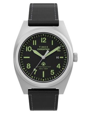 Timex Expedition Capstone Chronograph Silicone Strap Watch, 41Mm - Gray