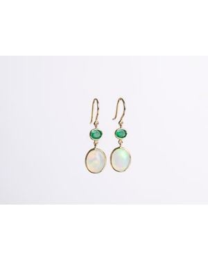 Zuvan Radiance Earrings - Black